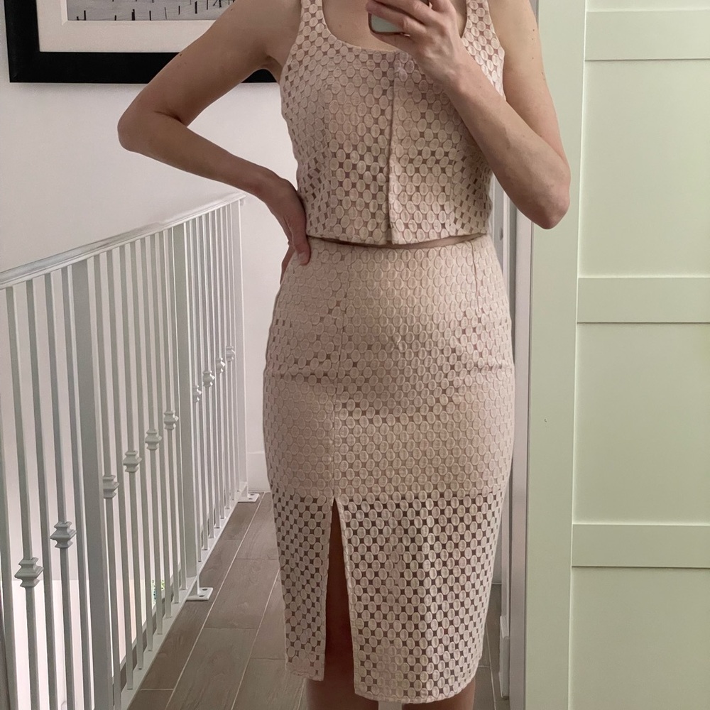 Beautiful and sexy intermix 2-piece set! - Picture 2 of 5